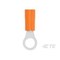 Te Connectivity Ring Terminal, M5 Stud Size, 16 AWG, 300 V, Nylon Insulated, Orange 152881 - alternate 4